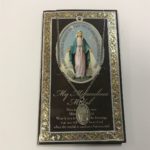 Classic Pewter Miraculous Medal With Pamphlet Item # 950253