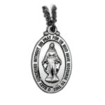 Sterling Silver Miraculous Medal Item # 5852SS27S