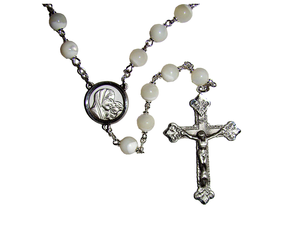 Mother Of Pearl Rosary