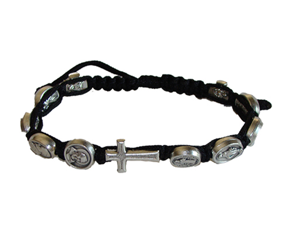 Communion of Saints Corded Rosary Bracelet The Miraculous Medal