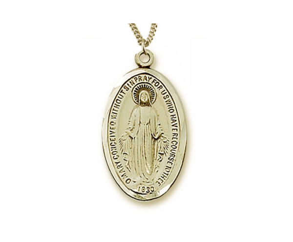 Gold Plated Miraculous Medal - The Miraculous Medal Shrine Gift Shop