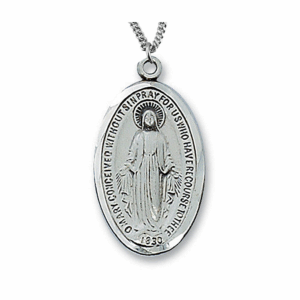 Sterling Silver Classic Miraculous Medal