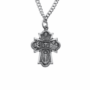 4 Way Communion Medal with Prayer Card