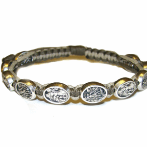 St. Michael and Guardian Angel Corded Rosary Bracelet