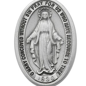 Miraculous Medal Visor Clip