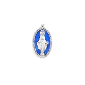 3 1/2" Packaged Enameled Miraculous Medal