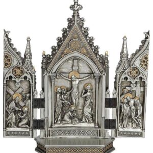 Calvary Triptych Pewter