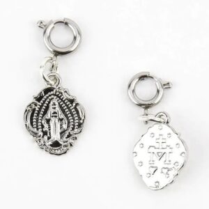 Petite Silver Miraculous Medal Charm