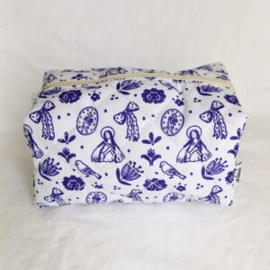 Marian Blue Quilted Pouch