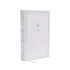 White Nrsv Catholic Edition Gift Bible