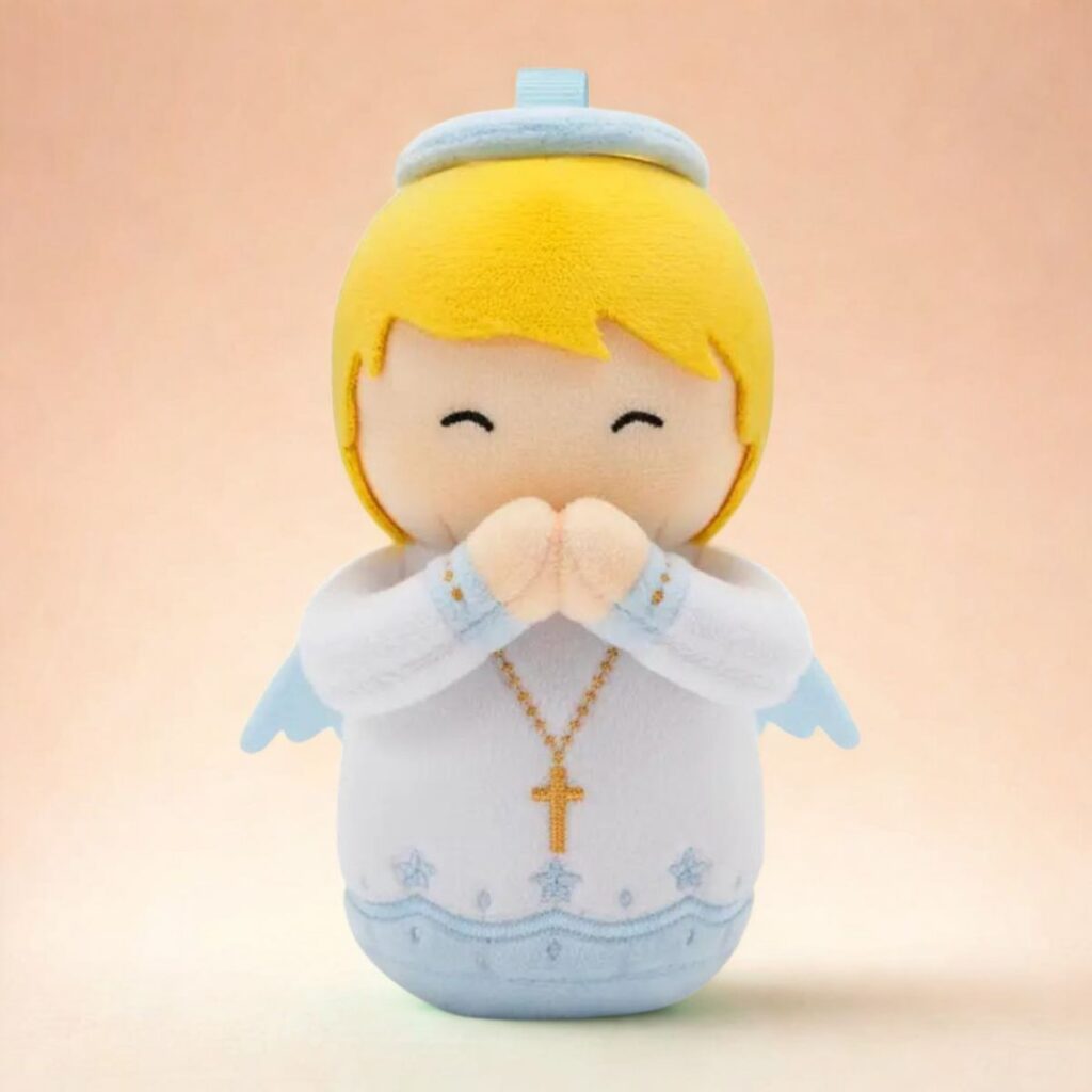 Guardian Angel Boys Catholic Mini Plush Doll